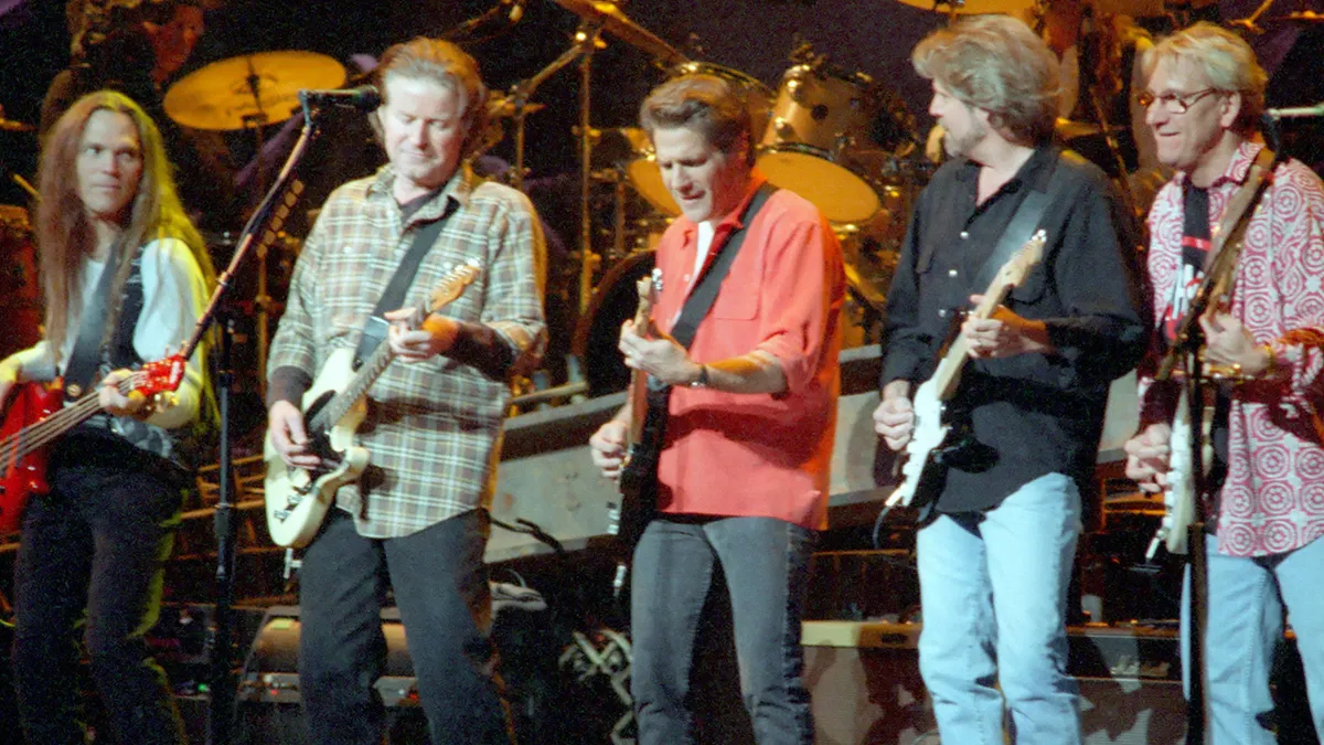 Eagles playing live